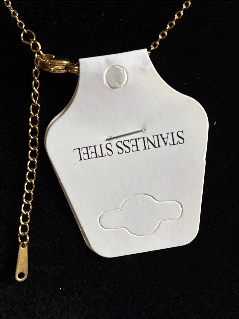 Stainless White Teddy Bear Pendant Necklace - Women Jewelry